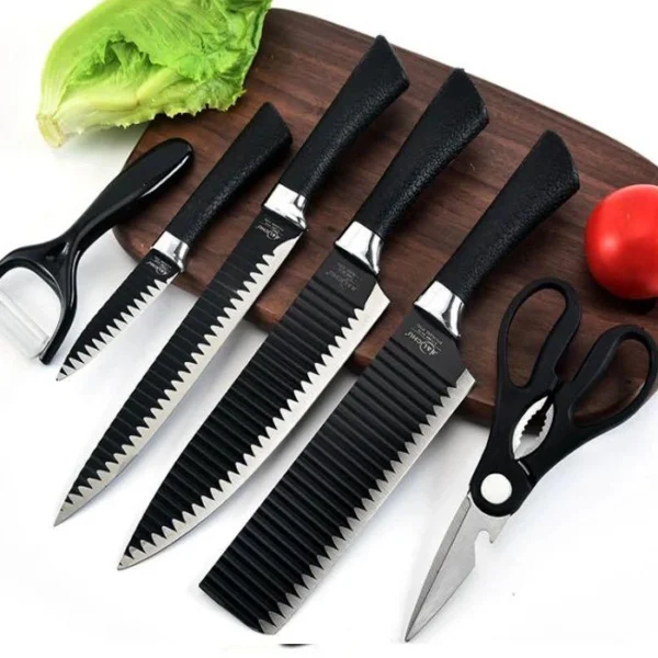 Premium Quality Zepter Shaped Knives Set - 6Pcs