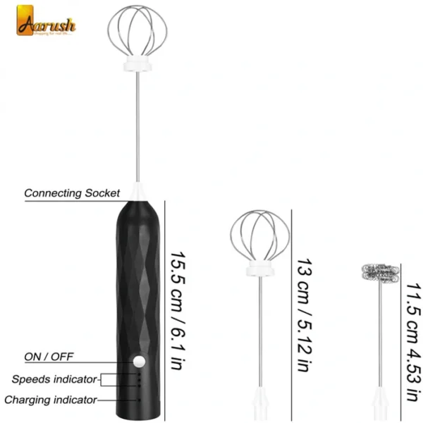 Rechargeable Electric Coffee And Egg Beater