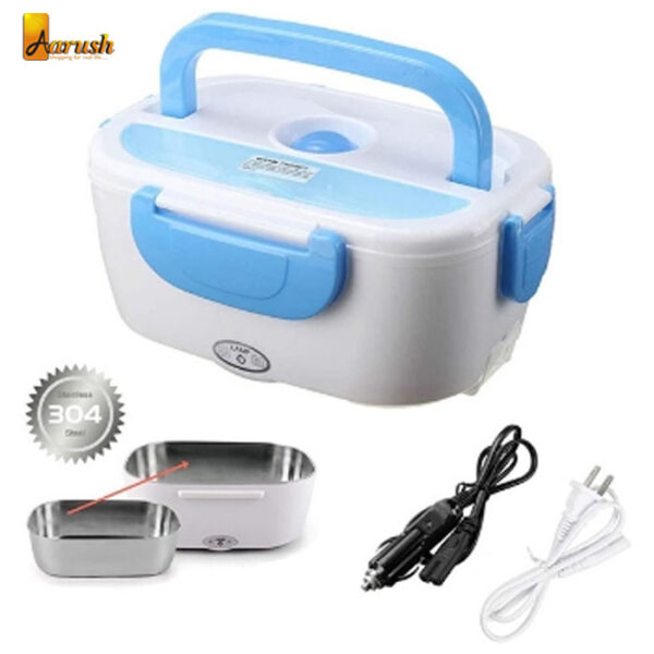 Electric Portable Steel Lunch Box Food Warmer