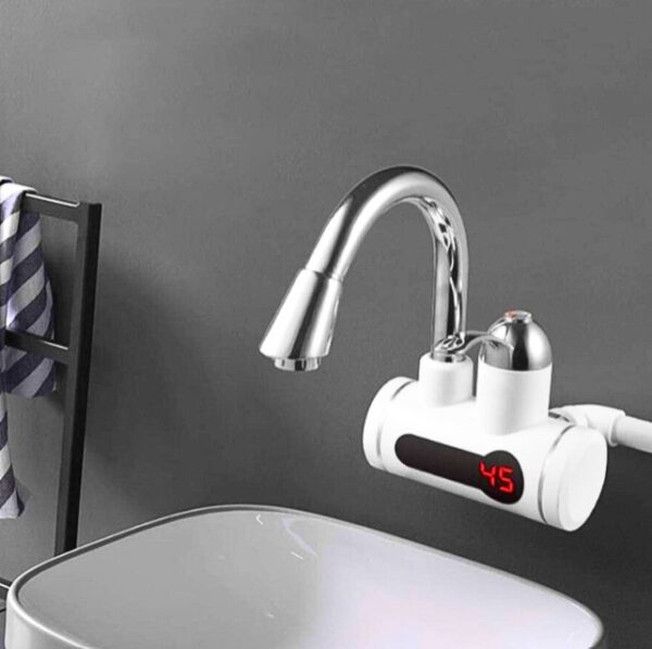 Electric Water Heater Geyser Faucet Digital Display