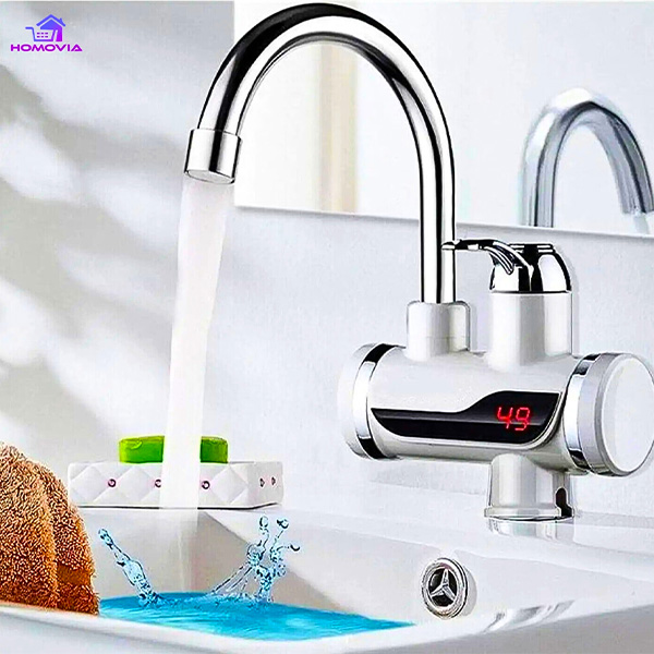 Electric Water Heater Geyser Faucet With Digital Display