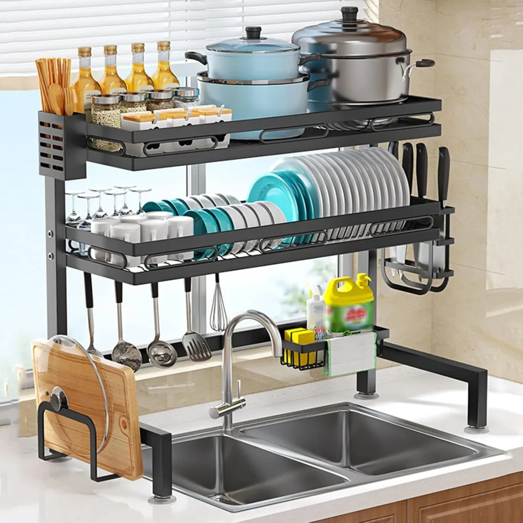 2 Layer Over Sink Organizer Rack