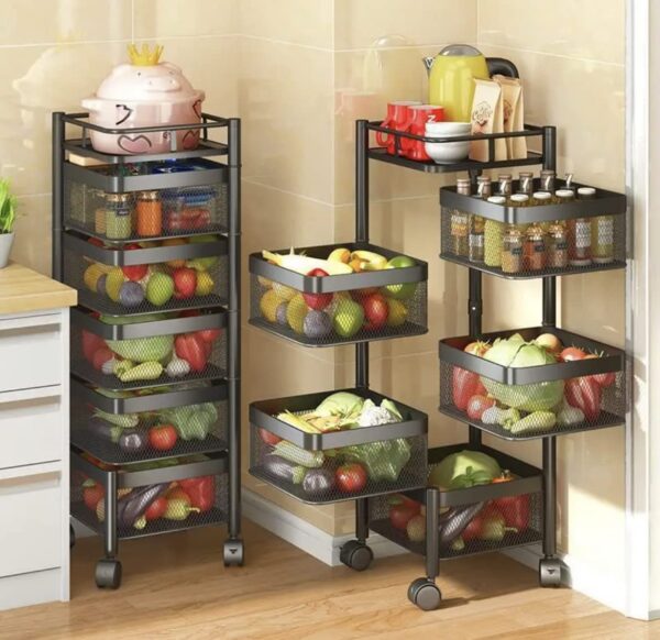 5 Tier Multifunctional Storage Rack For Home