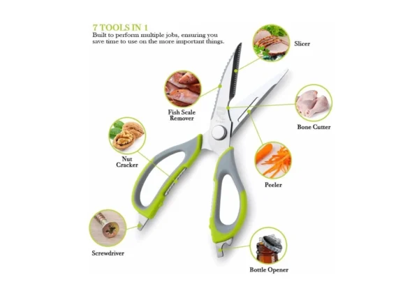 8-in-1 Kitchen Scissors Bangladesh