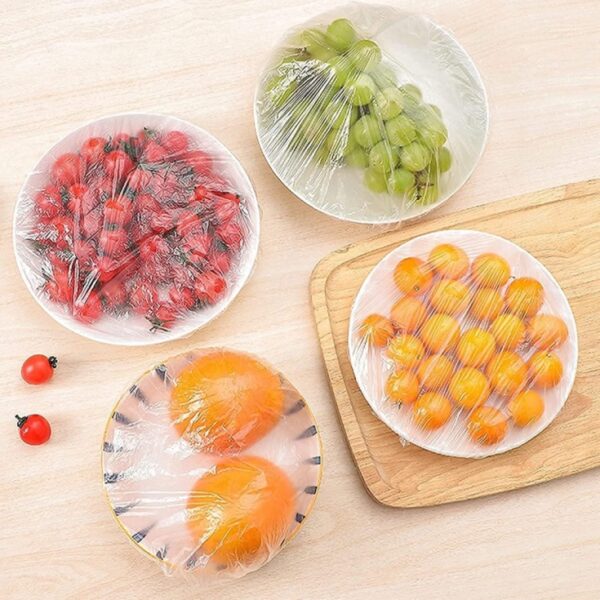 Disposable Plastic Wrap Food Cover Elastic Plastic Wrap for Fruit