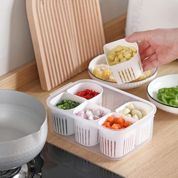 Kitchen Food Organizer Refrigerator Storage Box