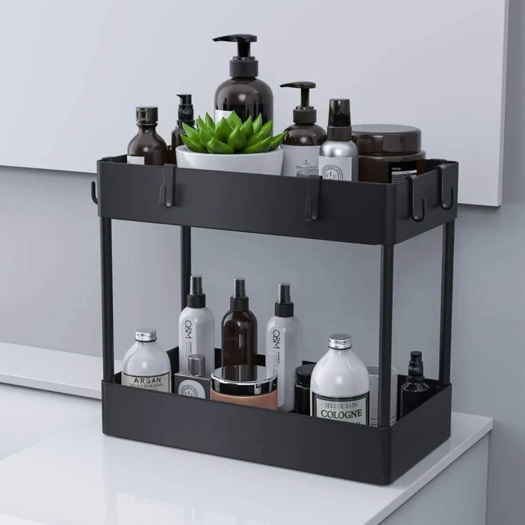 2 Tier Kitchen And Bathroom Organizer