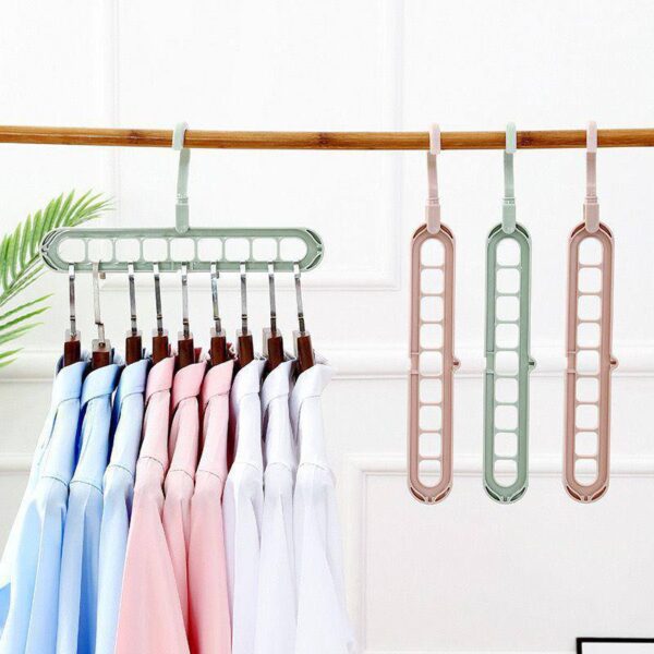 Clothes Hanger 9 Hole