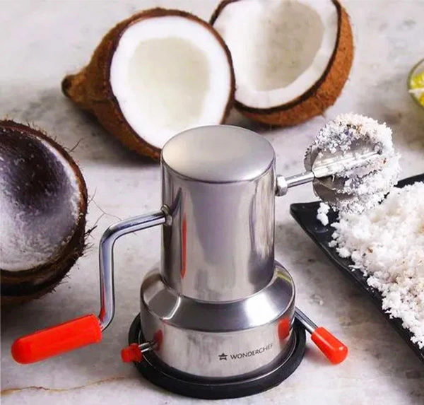 Coconut Scrapper Grater With Vacuum Base