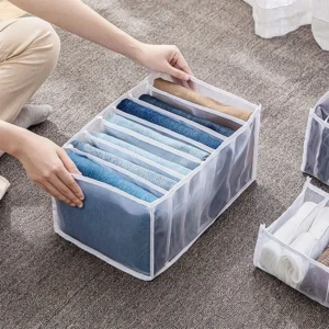 Foldable clothes organizer 7 Tier