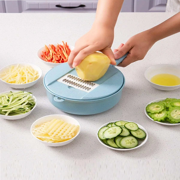 Multifunctional 9 In 1 Vegetable Cutter In Bangladesh