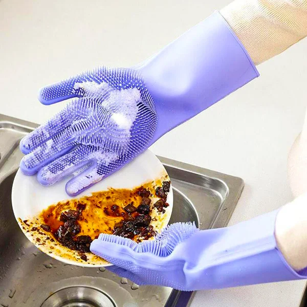 Silicone Dishwashing Hand Gloves In Bangladesh