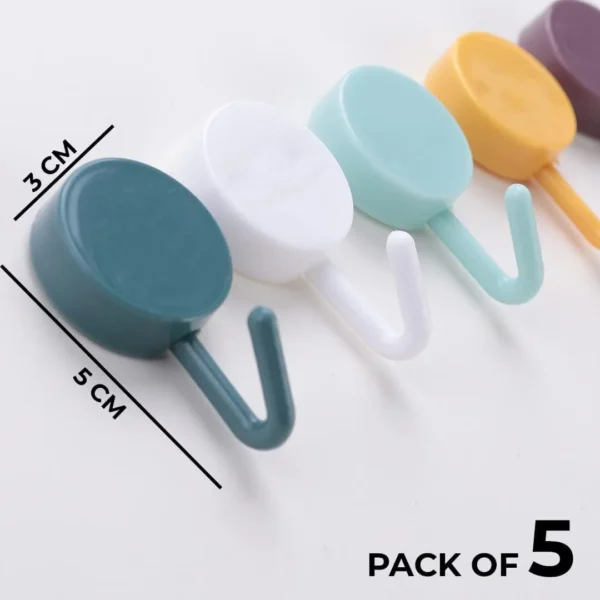 Strong adhesive hooks for hanging